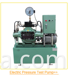 High Pressure Electric Hydro Hydraulic Test Pump